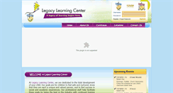 Desktop Screenshot of legacylearningcenter.com